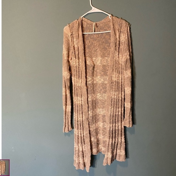 Free People Free Spirit Cardigan Duster Sweater Size - Picture 3 of 9